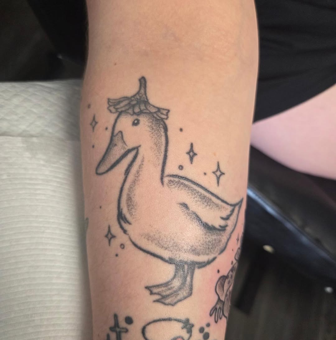 Tattoo by @rinval.ink — ignorant, black_and_grey