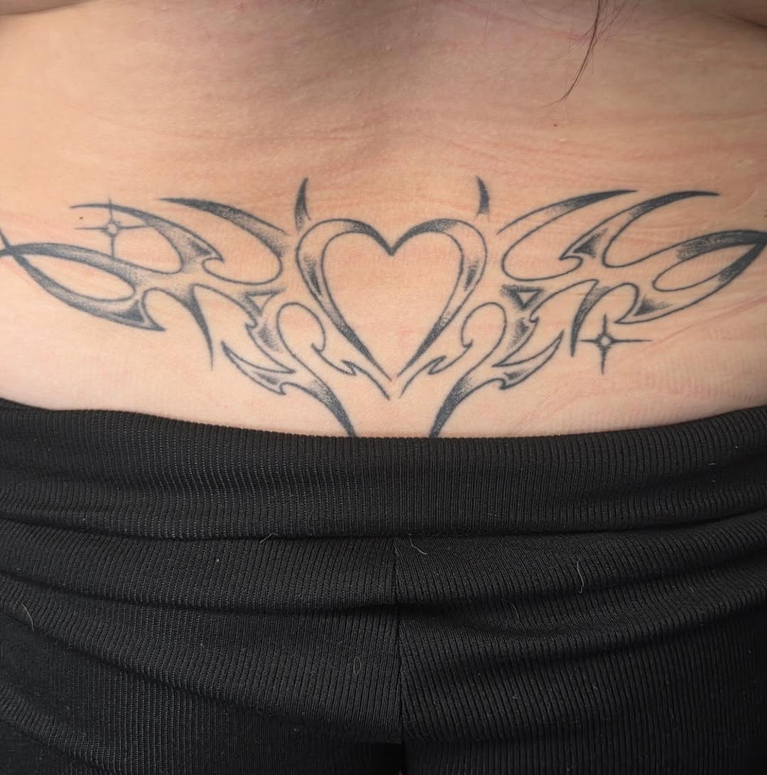 Tattoo by @rinval.ink — tribal