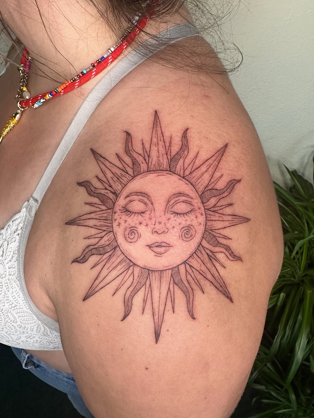 Tattoo by @folkandfernink โ fine_line