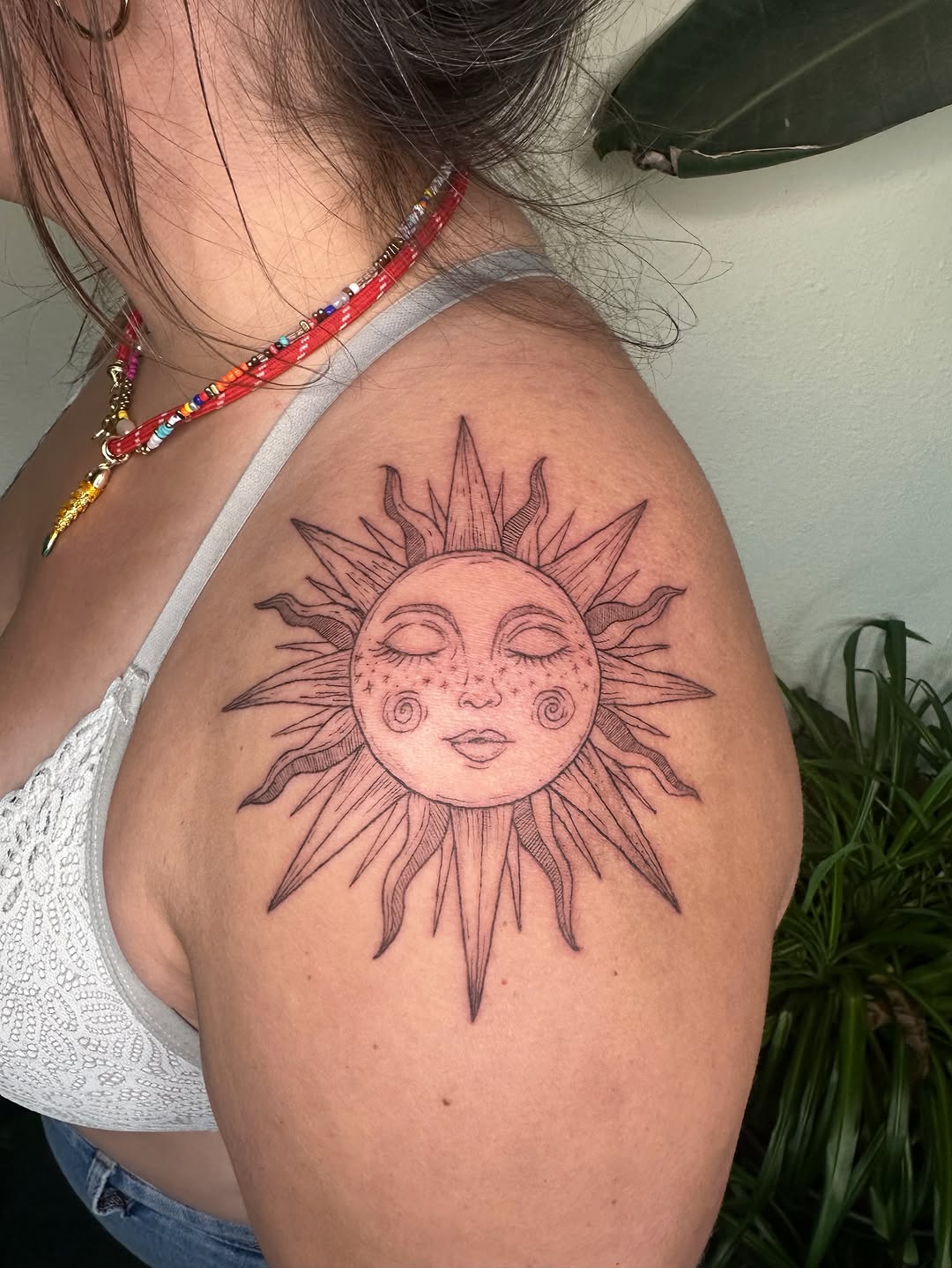 Tattoo by @folkandfernink โ fine_line