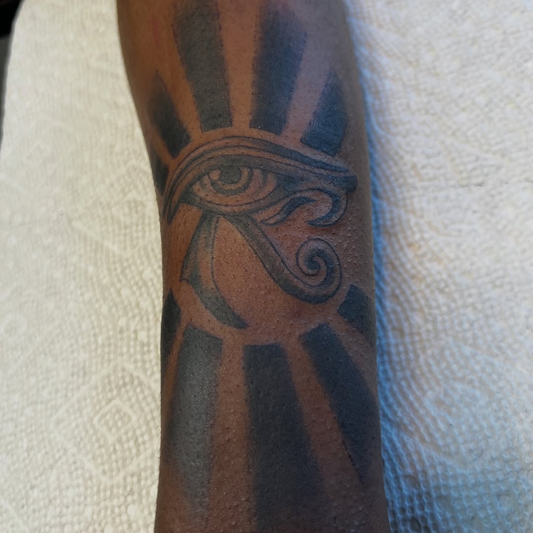 Tattoo by @max_aaron_tat2 — blackwork, black_and_grey