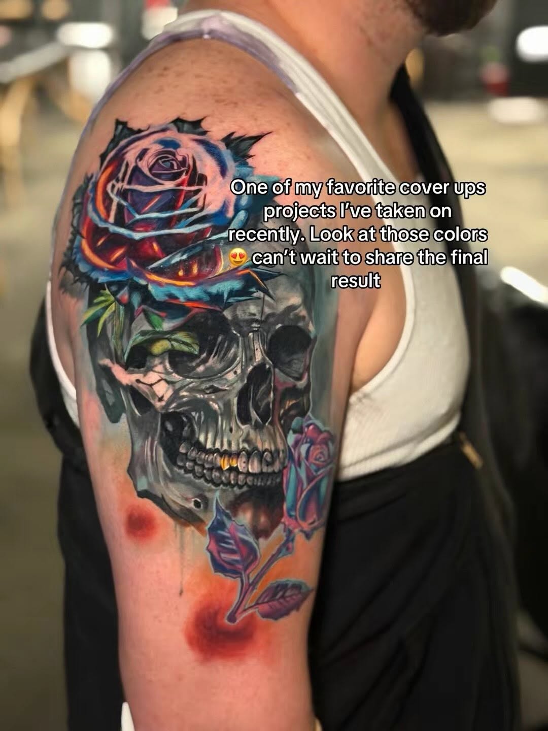 Tattoo by @inkmejohnny — realism, trash_polka