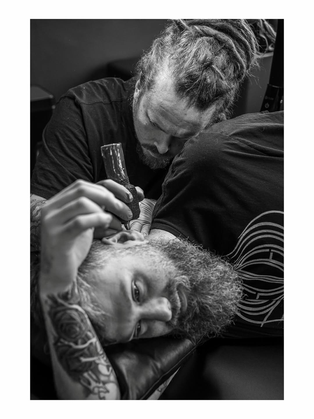 Tattoo by @matthew_barnett — black_and_grey, realism