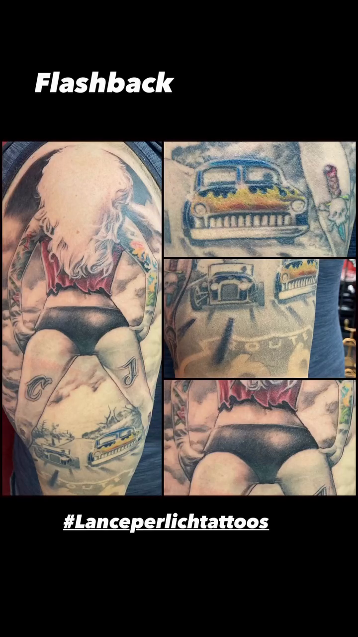 Tattoo by @lanceperlichtattoos β realism, black_and_grey