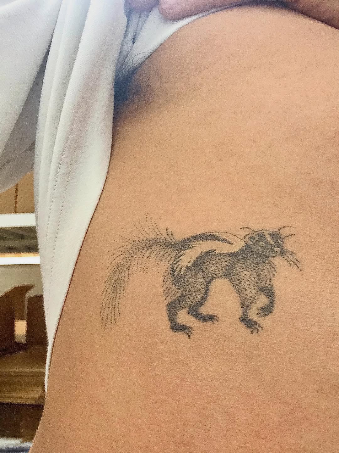 Tattoo by @nicoletty_ — dotwork