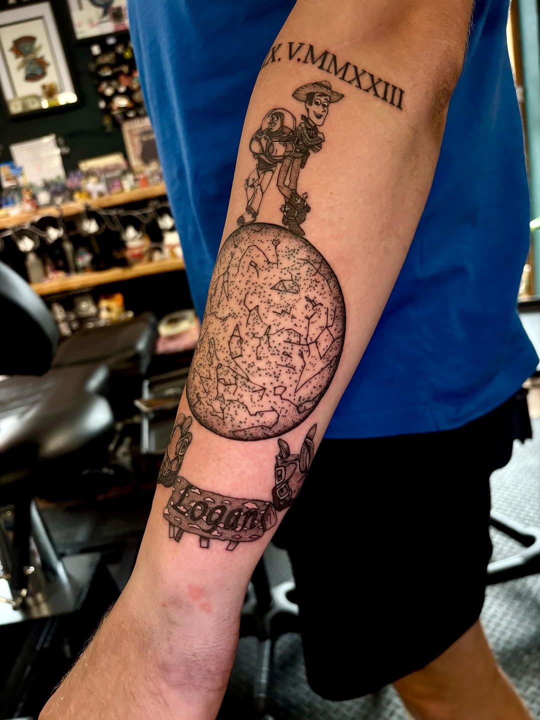 Tattoo by @lucyhtattoo โ black_and_grey, lettering_script