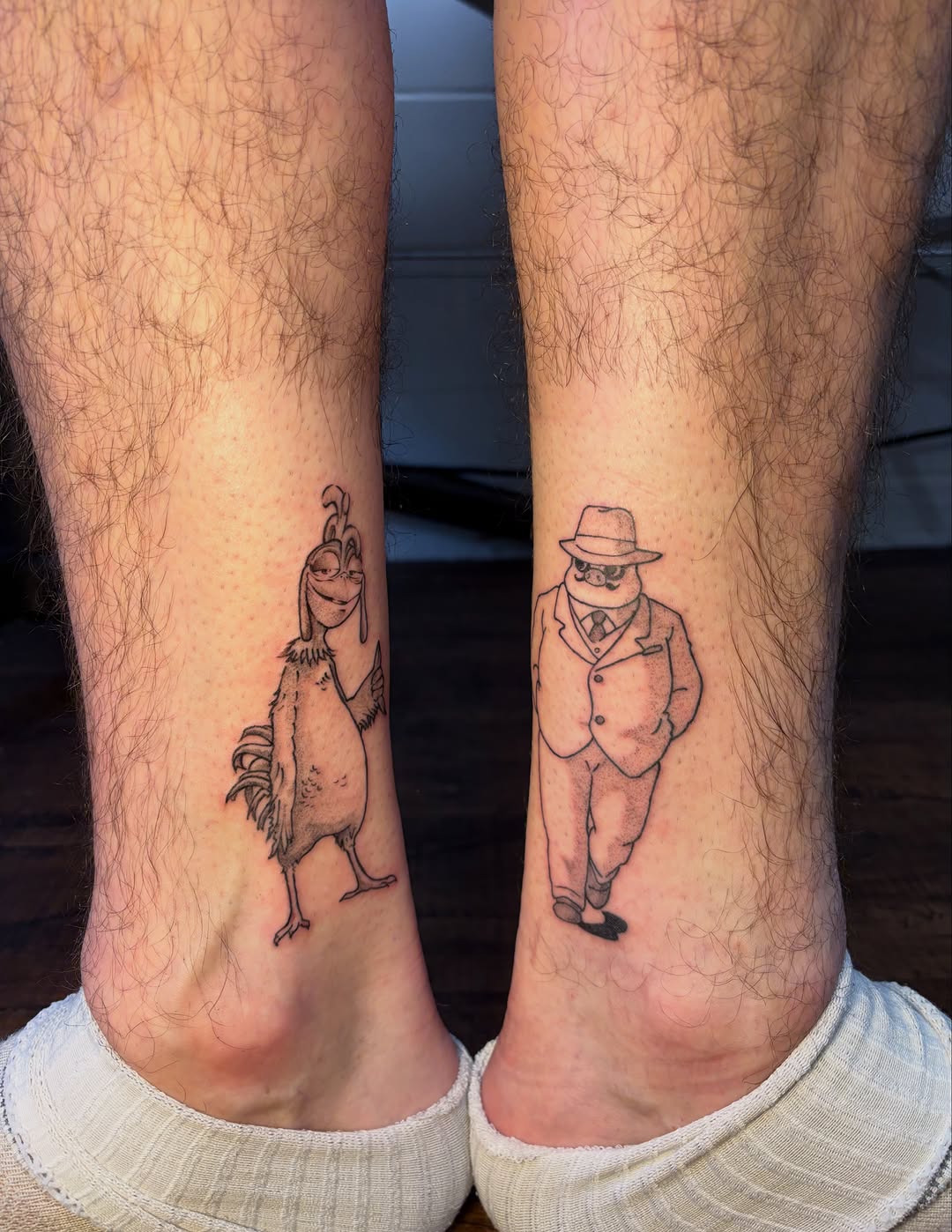 Tattoo by @mushypokes — illustrative