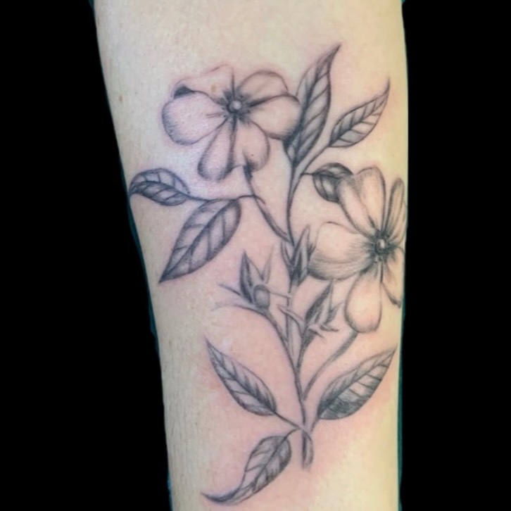 Tattoo by @enda_tattoo — black_and_grey, illustrative