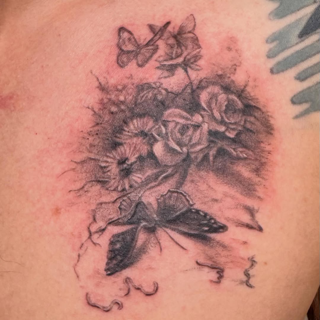 Tattoo by @enda_tattoo — black_and_grey, realism