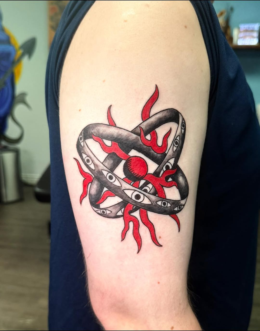 Tattoo by @tattoosorsumn — blackwork, neo_traditional