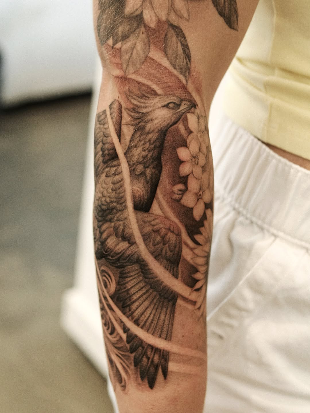 Tattoo by @quindaytattoos — black_and_grey, realism