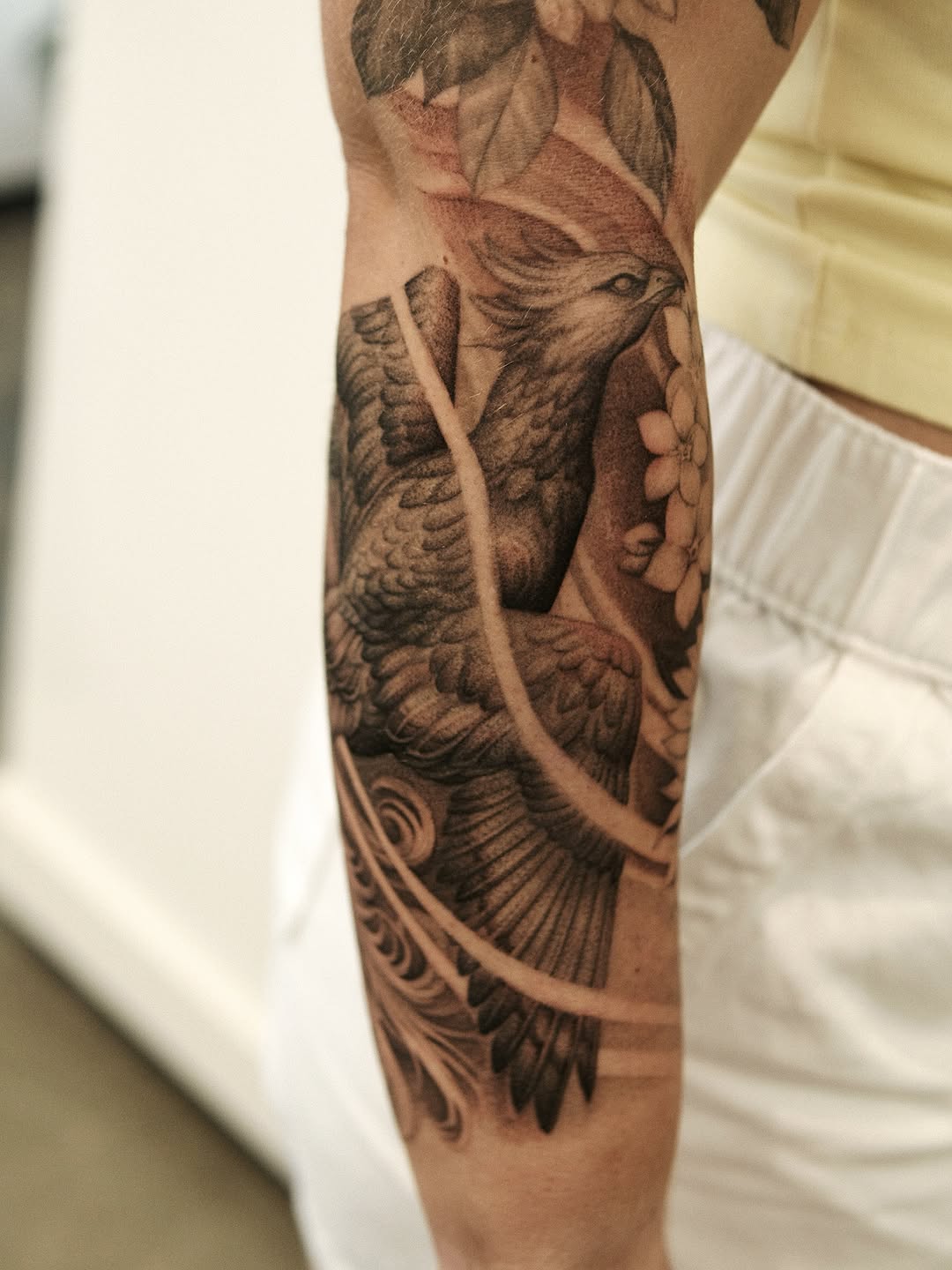 Tattoo by @quindaytattoos — black_and_grey, realism