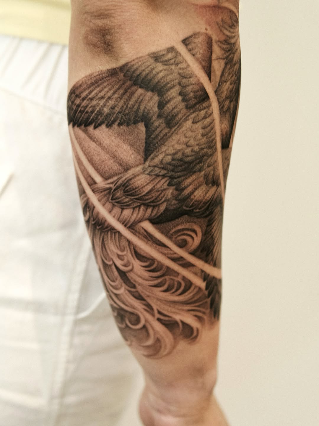 Tattoo by @quindaytattoos — black_and_grey
