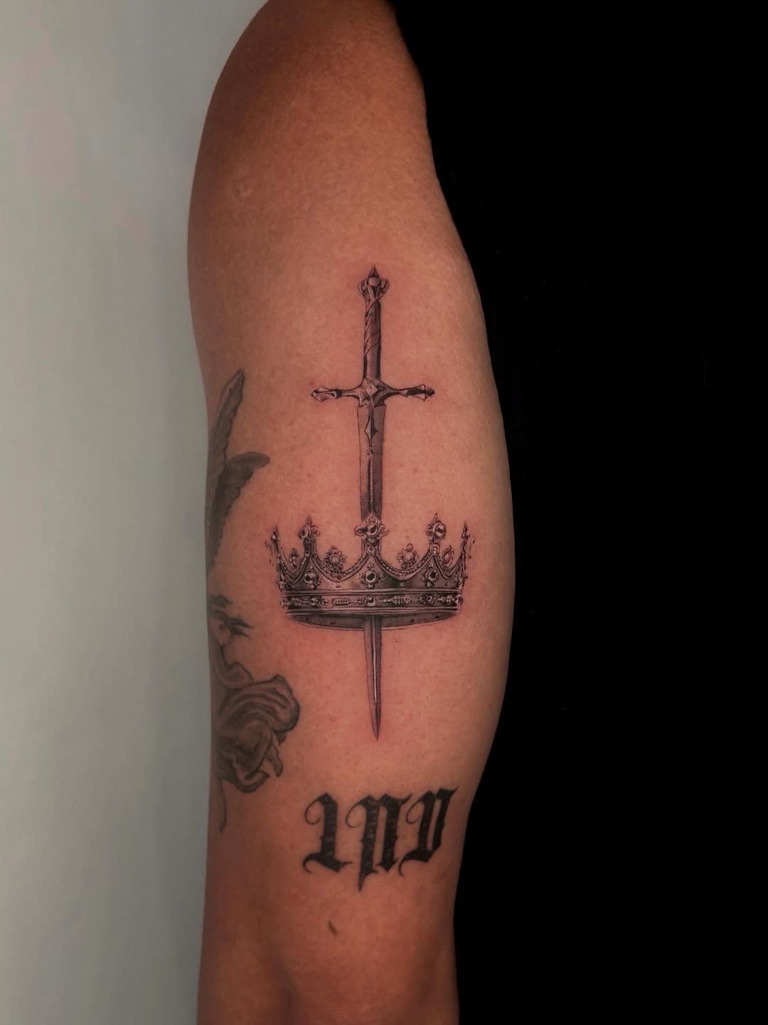 Tattoo by @tattedbygnyc โ realism, black_and_grey
