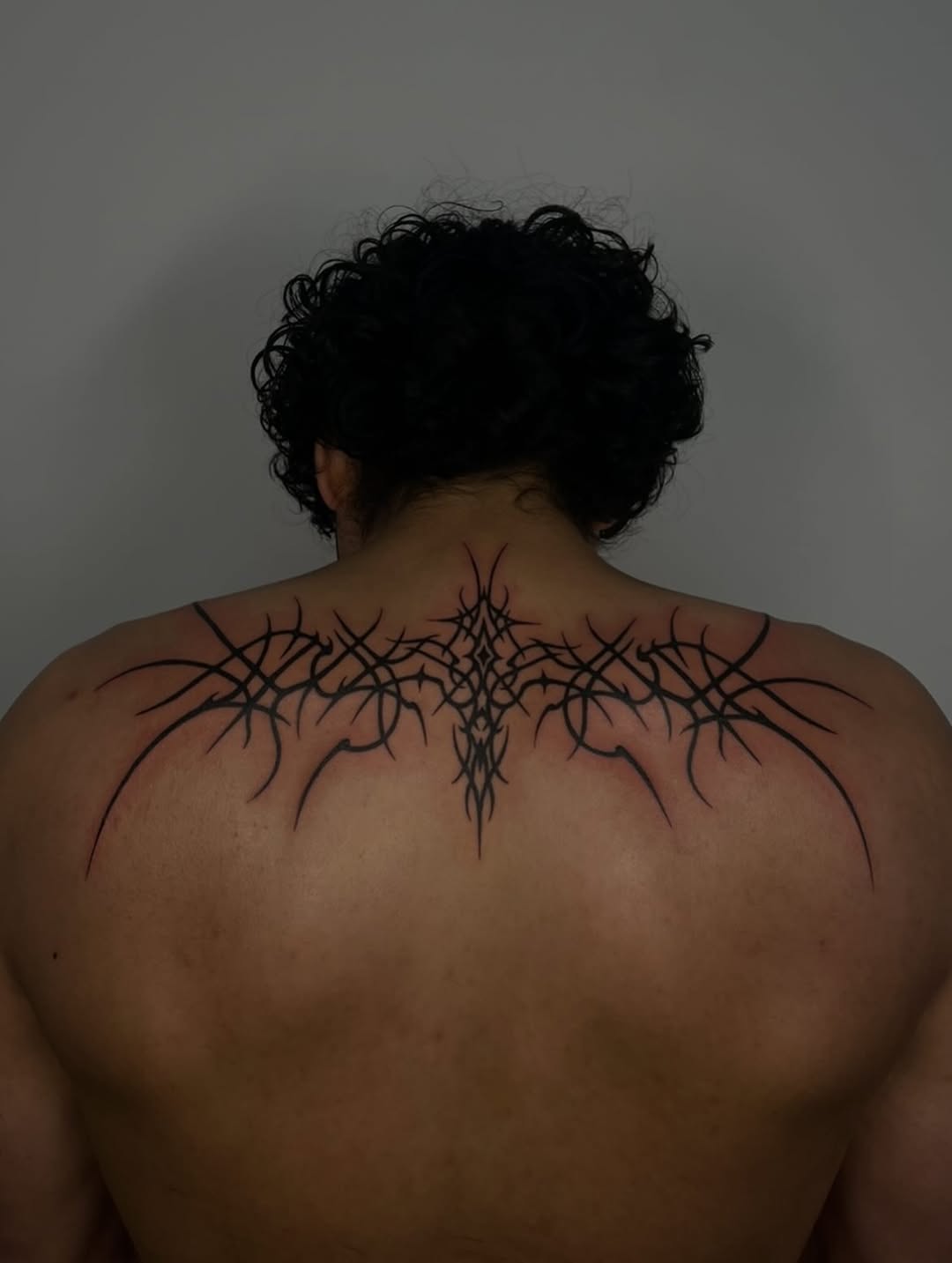 Tattoo by @tattoo.tokki — blackwork, tribal