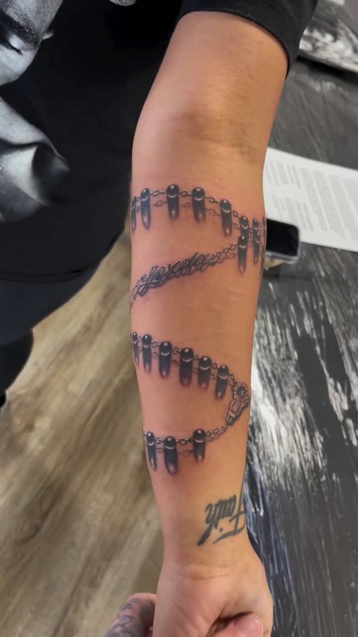 Tattoo by @marky_chavez โ black_and_grey, realism