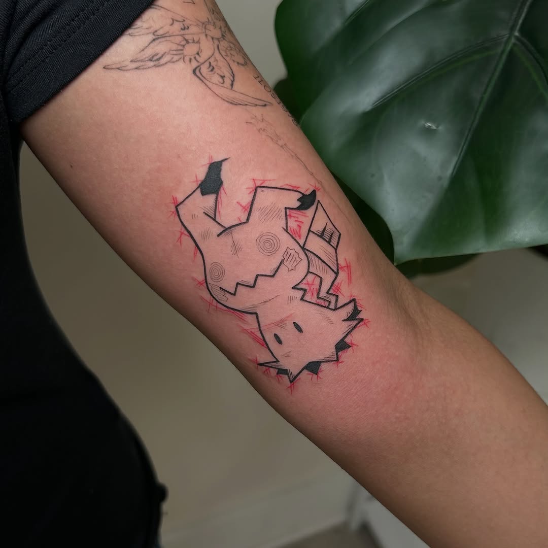 Tattoo by @inkwithd โ sketch