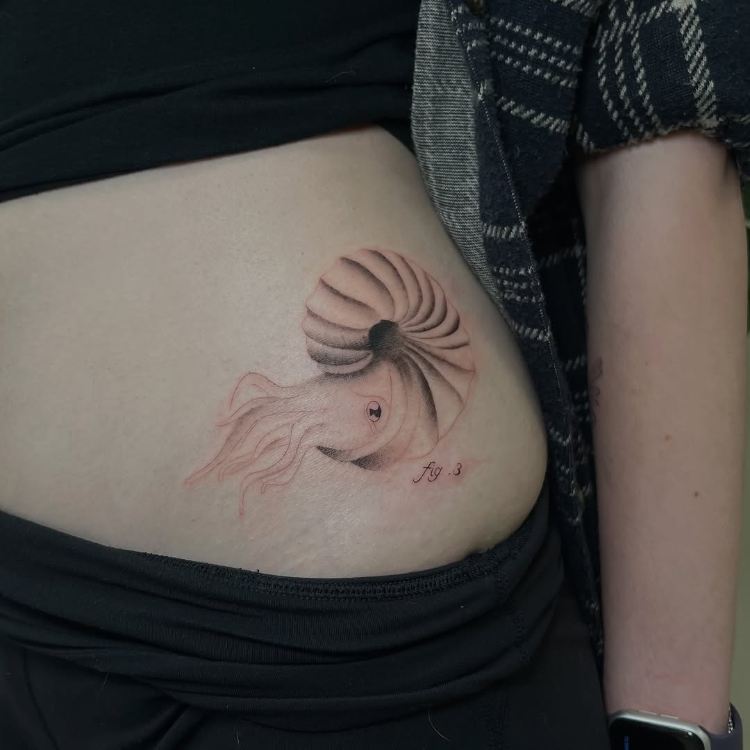 Tattoo by @inkwithd โ fine_line