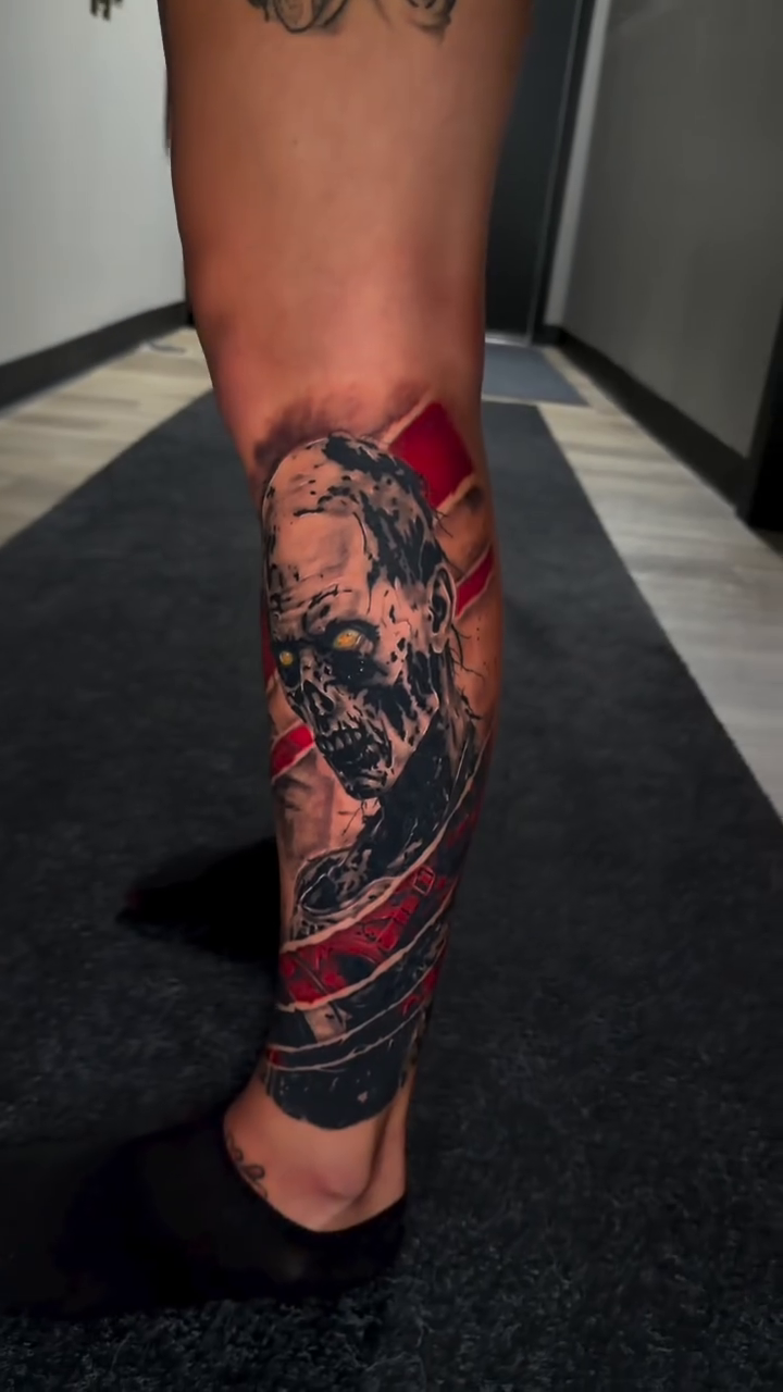 Tattoo by @chadbelltattoos โ realism, black_and_grey