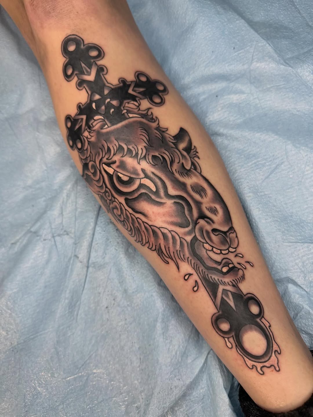 Tattoo by @stephen.reaves.92 — american_traditional, illustrative