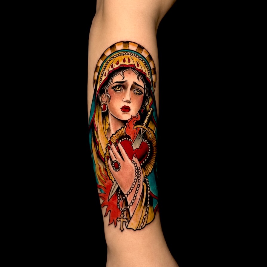 Tattoo by @joshmoontattoos — neo_traditional, chicano