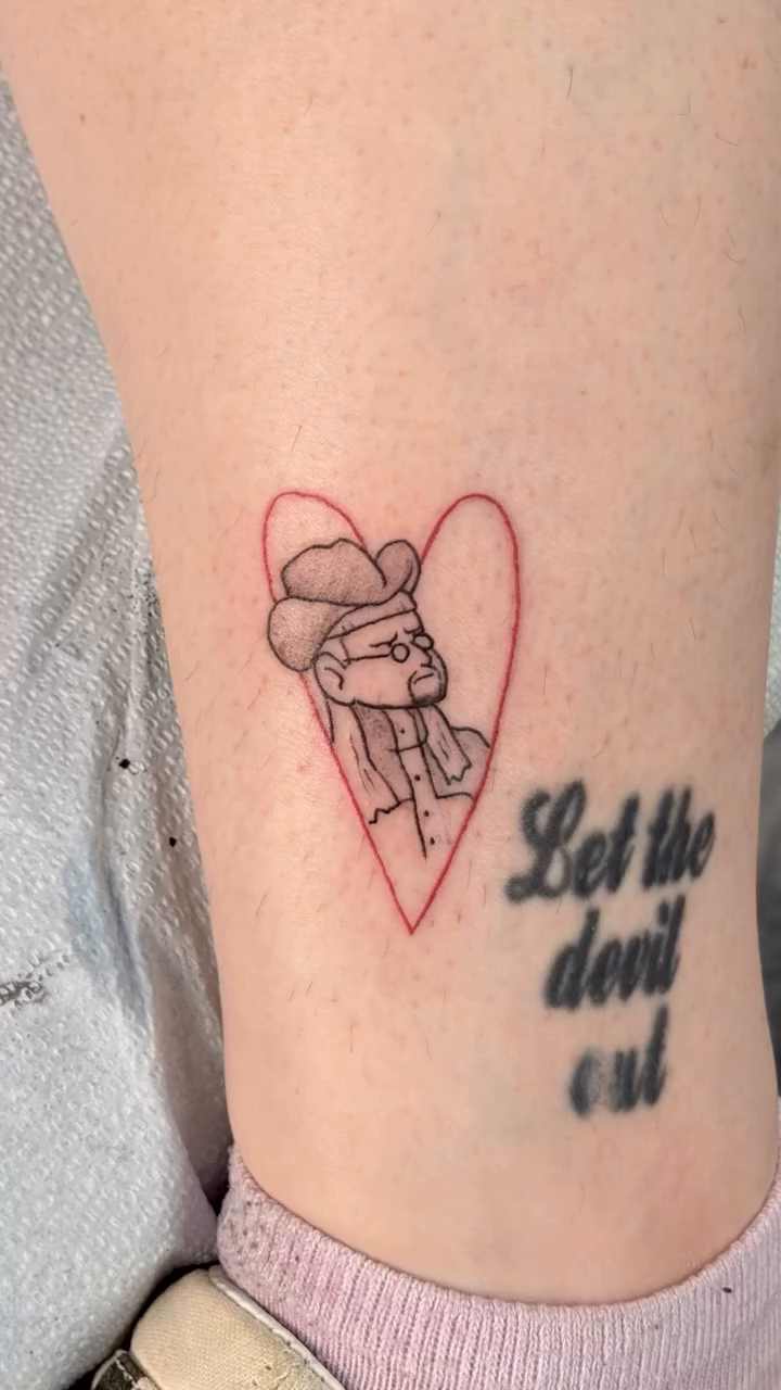 Tattoo by @ruoktattoo — illustrative, lettering_script