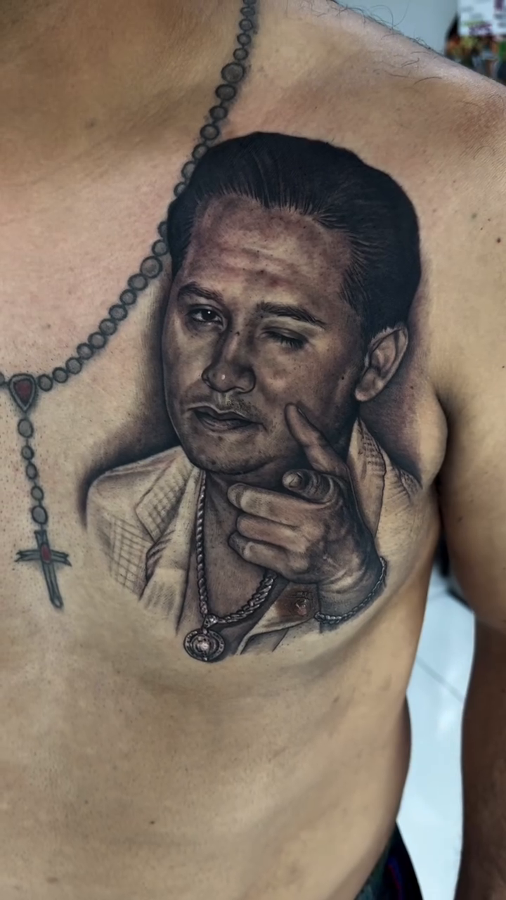 Tattoo by @rtk_tats — realism, black_and_grey