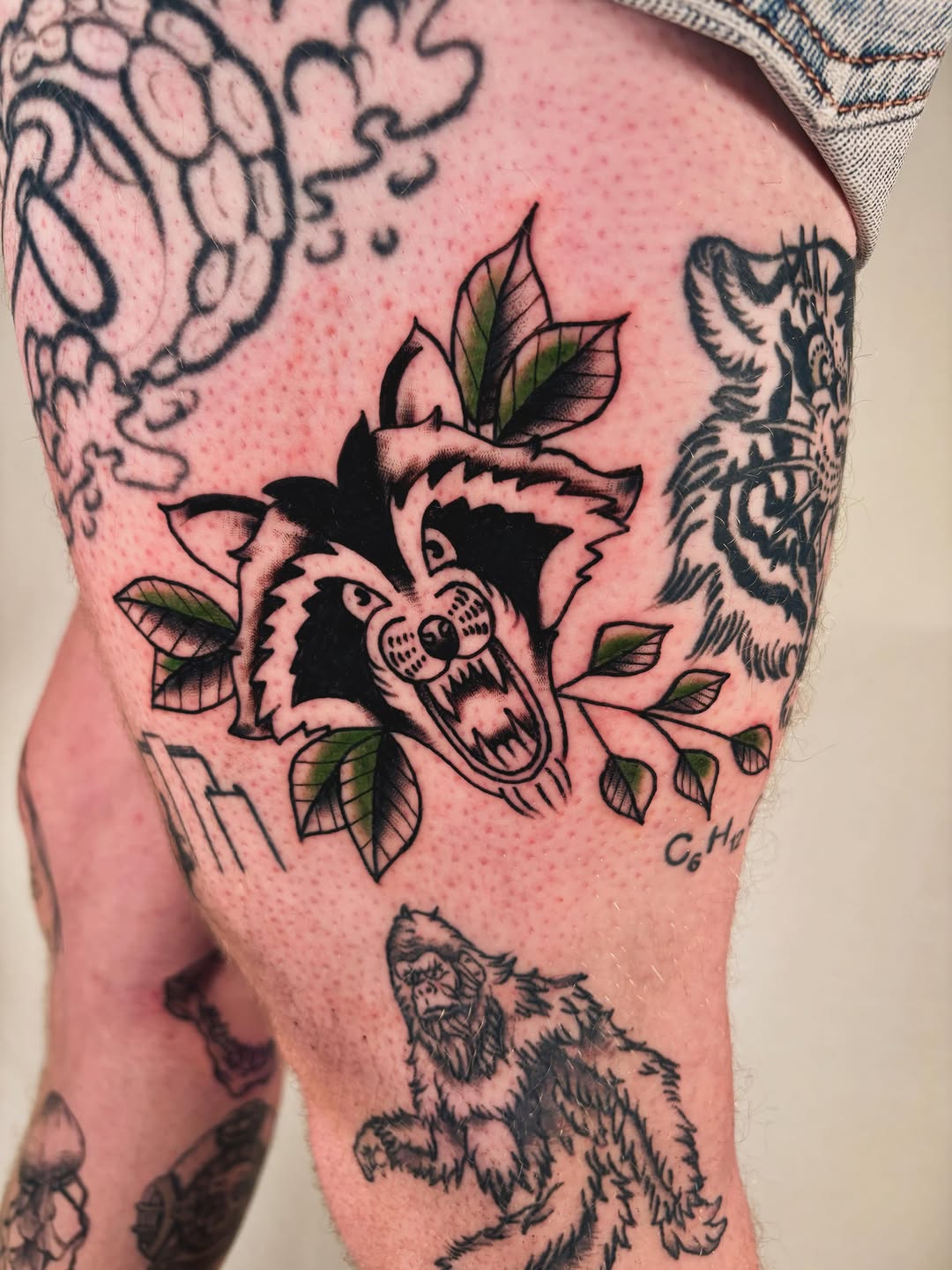 Tattoo by @hoppingfences โ american_traditional
