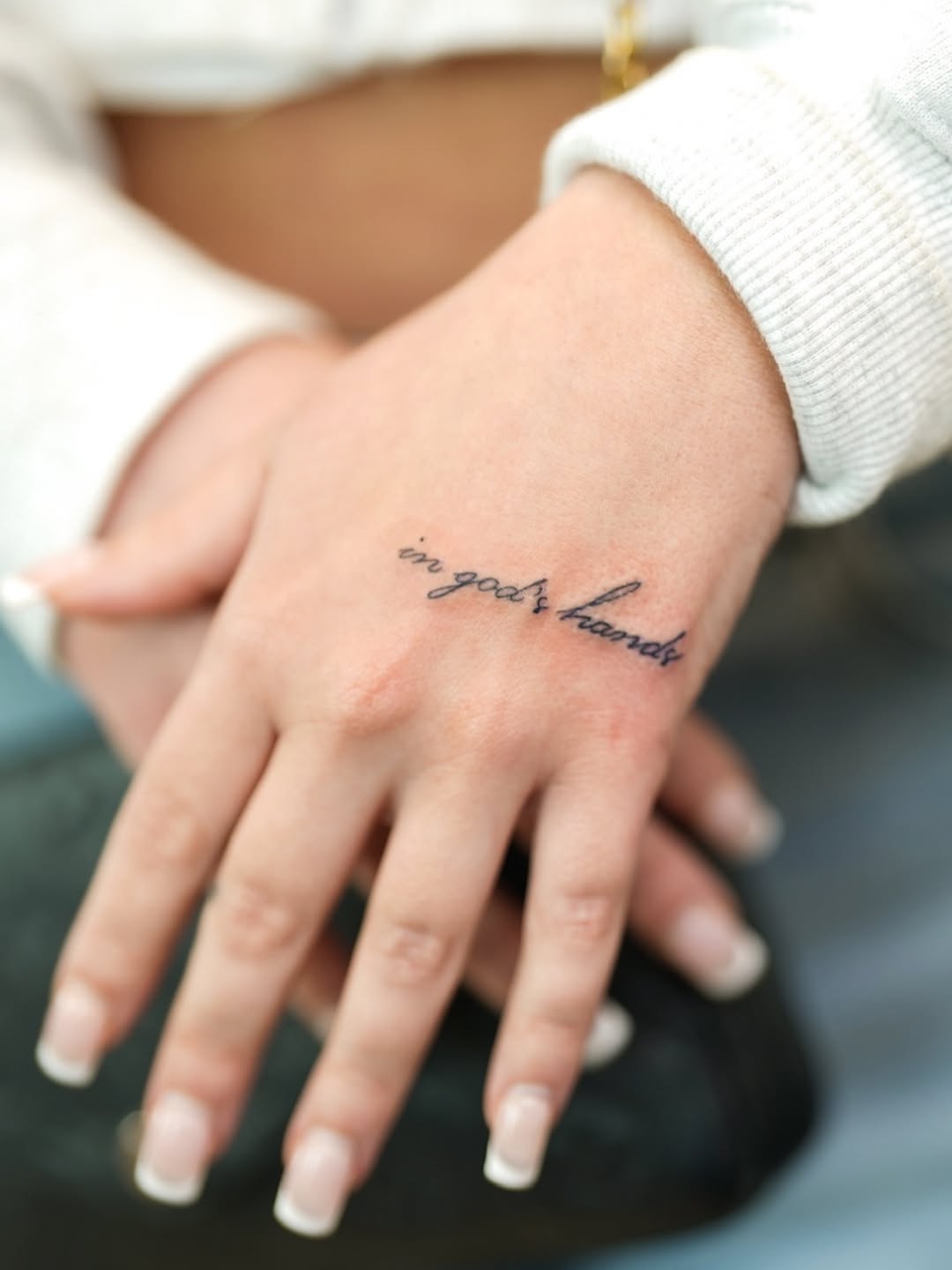 Tattoo by @kbtattooss β lettering_script, fine_line