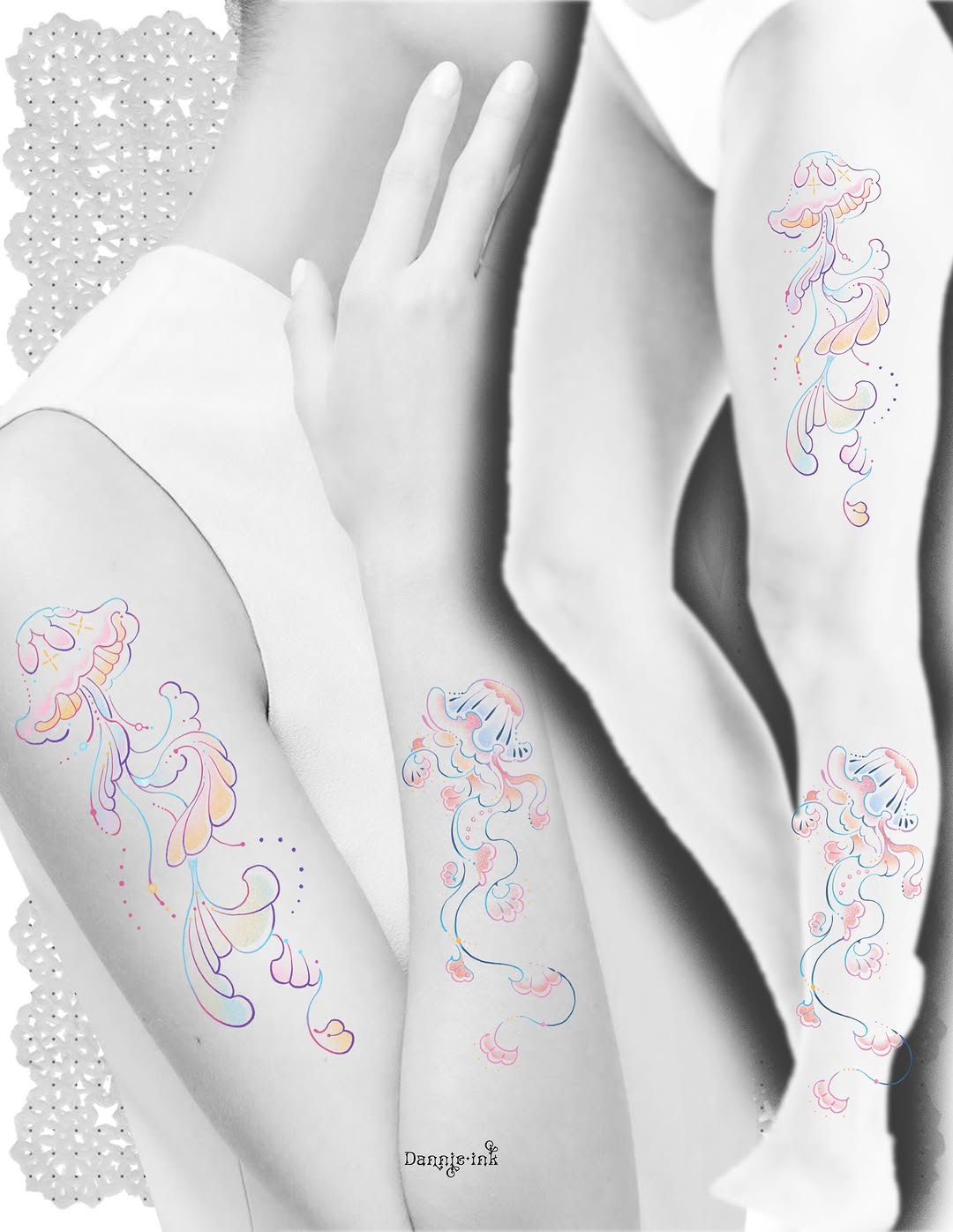 Tattoo by @black.chocol — fine_line, watercolor