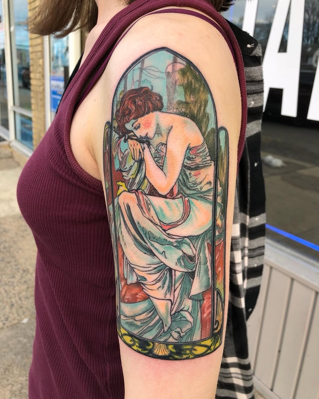 Tattoo by @godlikeadog โ illustrative, realism