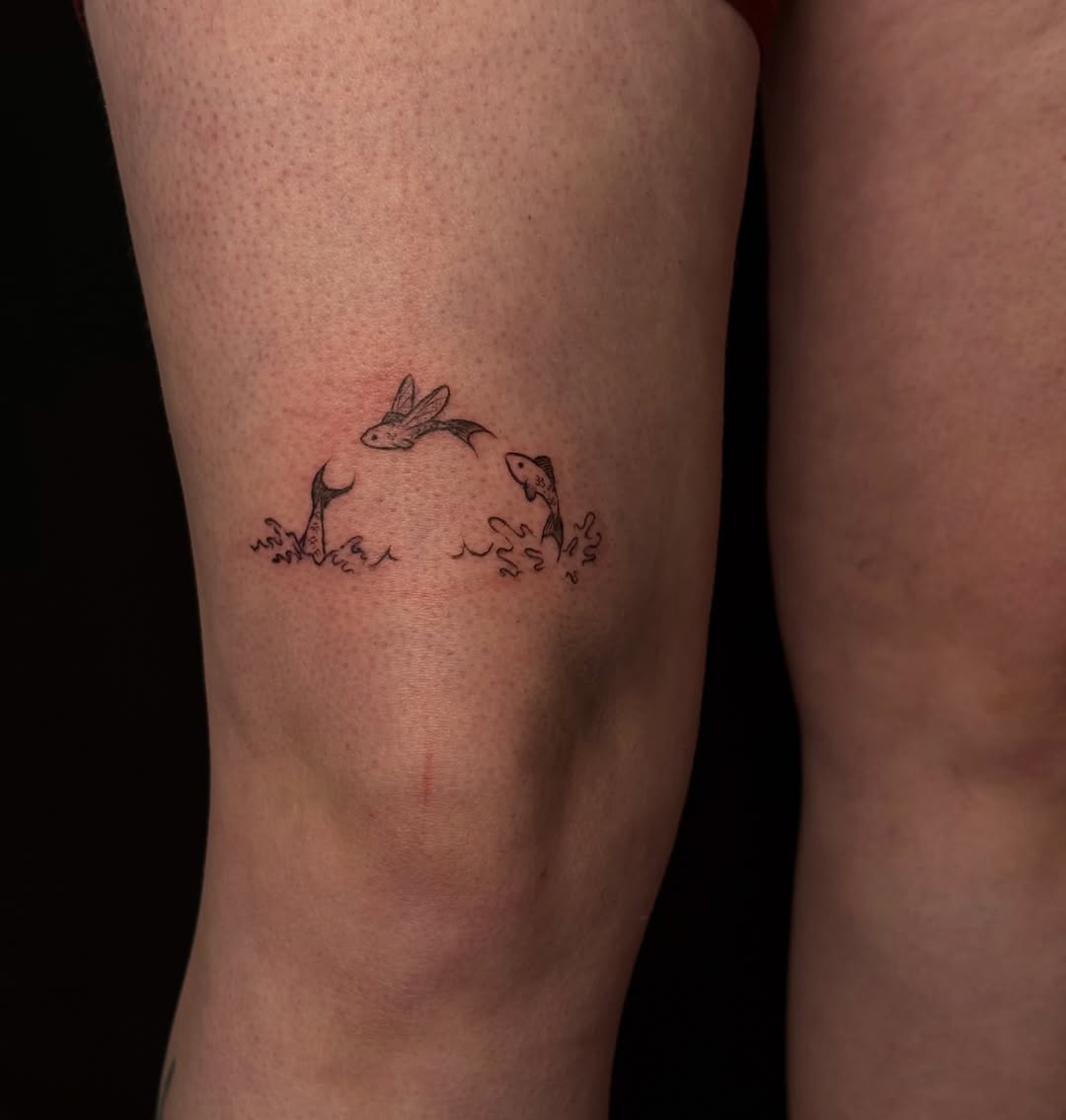 Tattoo by @tattylongleg — fine_line