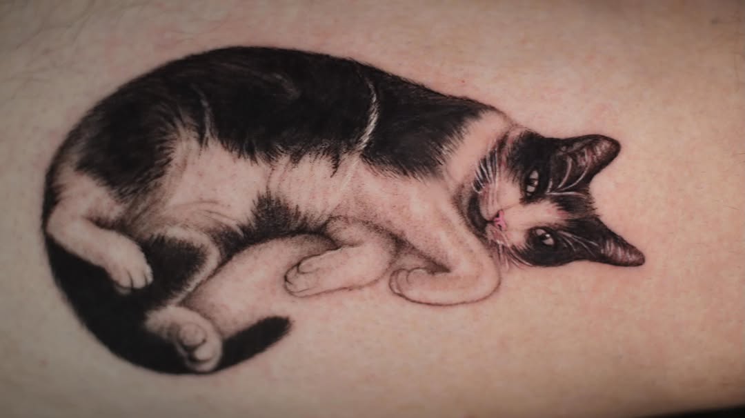 Tattoo by @sherllytattoos_ โ realism, black_and_grey