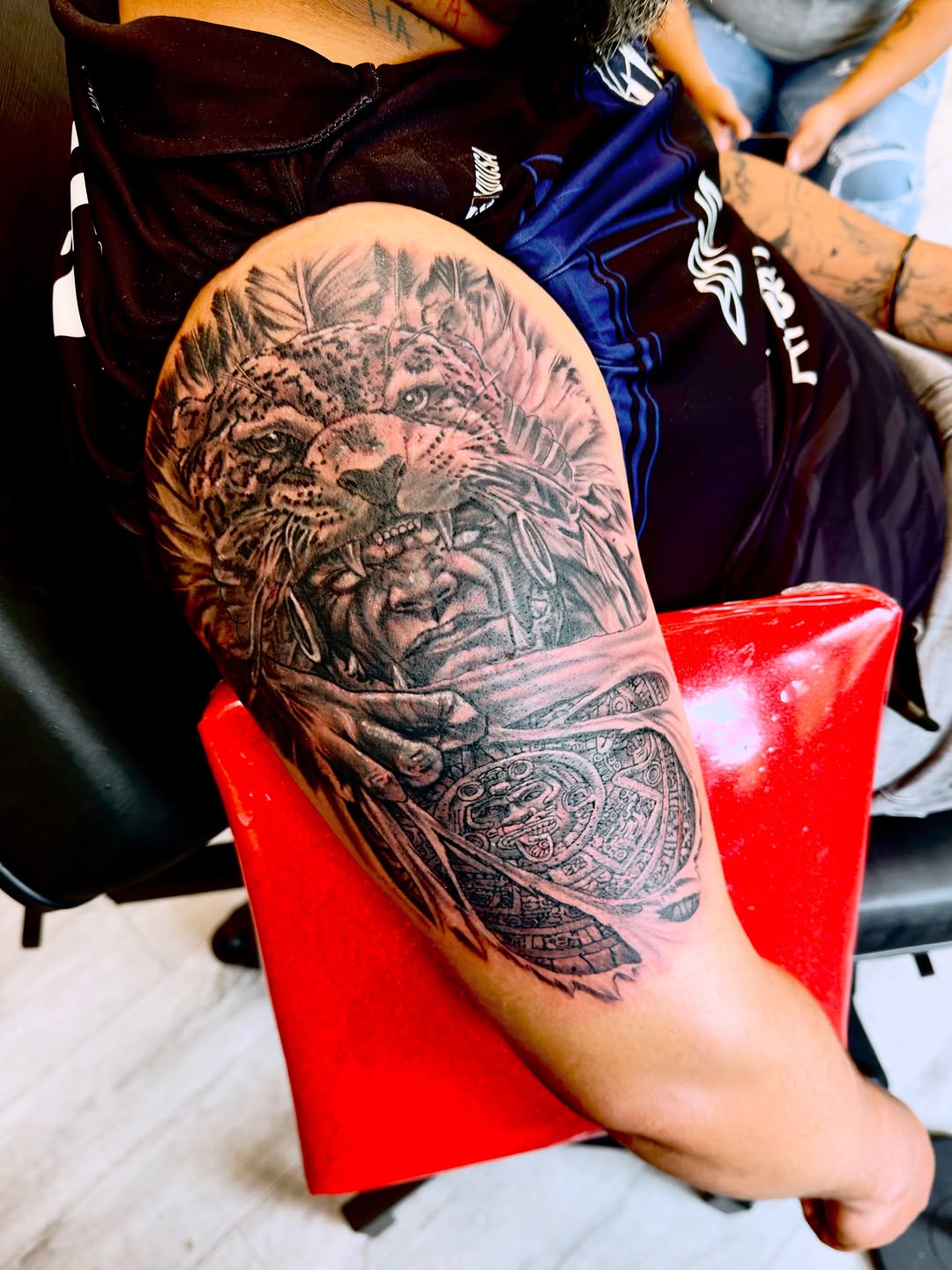 Tattoo by @artist.jon.dykes — realism, black_and_grey