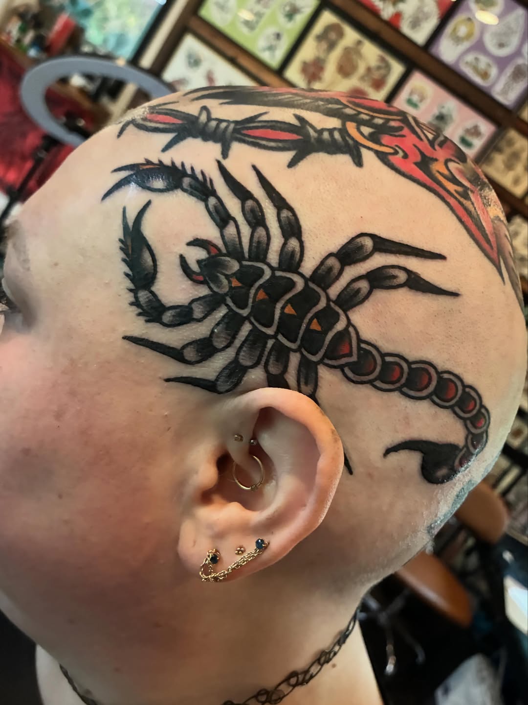 Tattoo by @mike_hudgins_ — american_traditional, illustrative