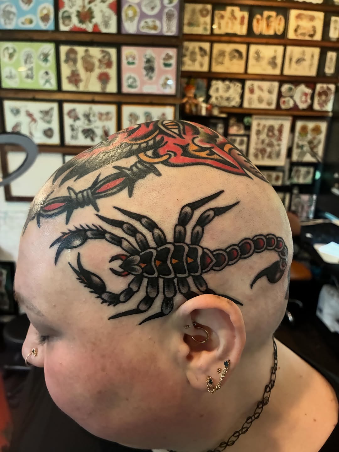 Tattoo by @mike_hudgins_ — american_traditional, illustrative