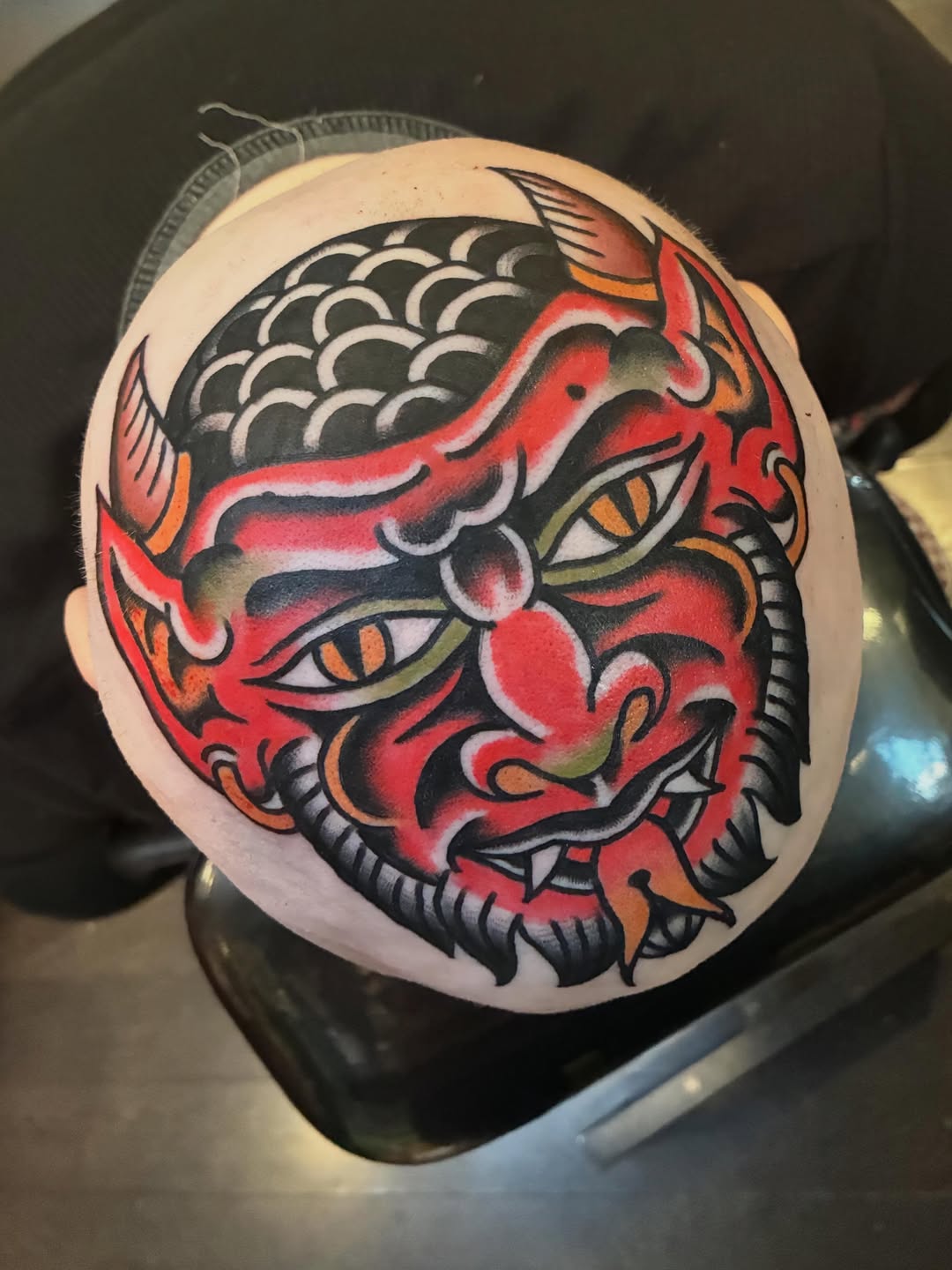 Tattoo by @mike_hudgins_ — american_traditional, illustrative
