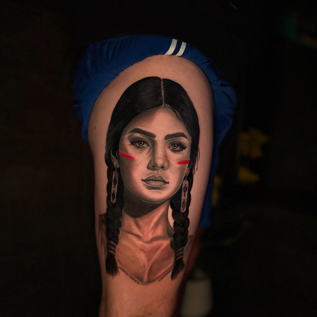 Tattoo by @taystattoos — realism, black_and_grey