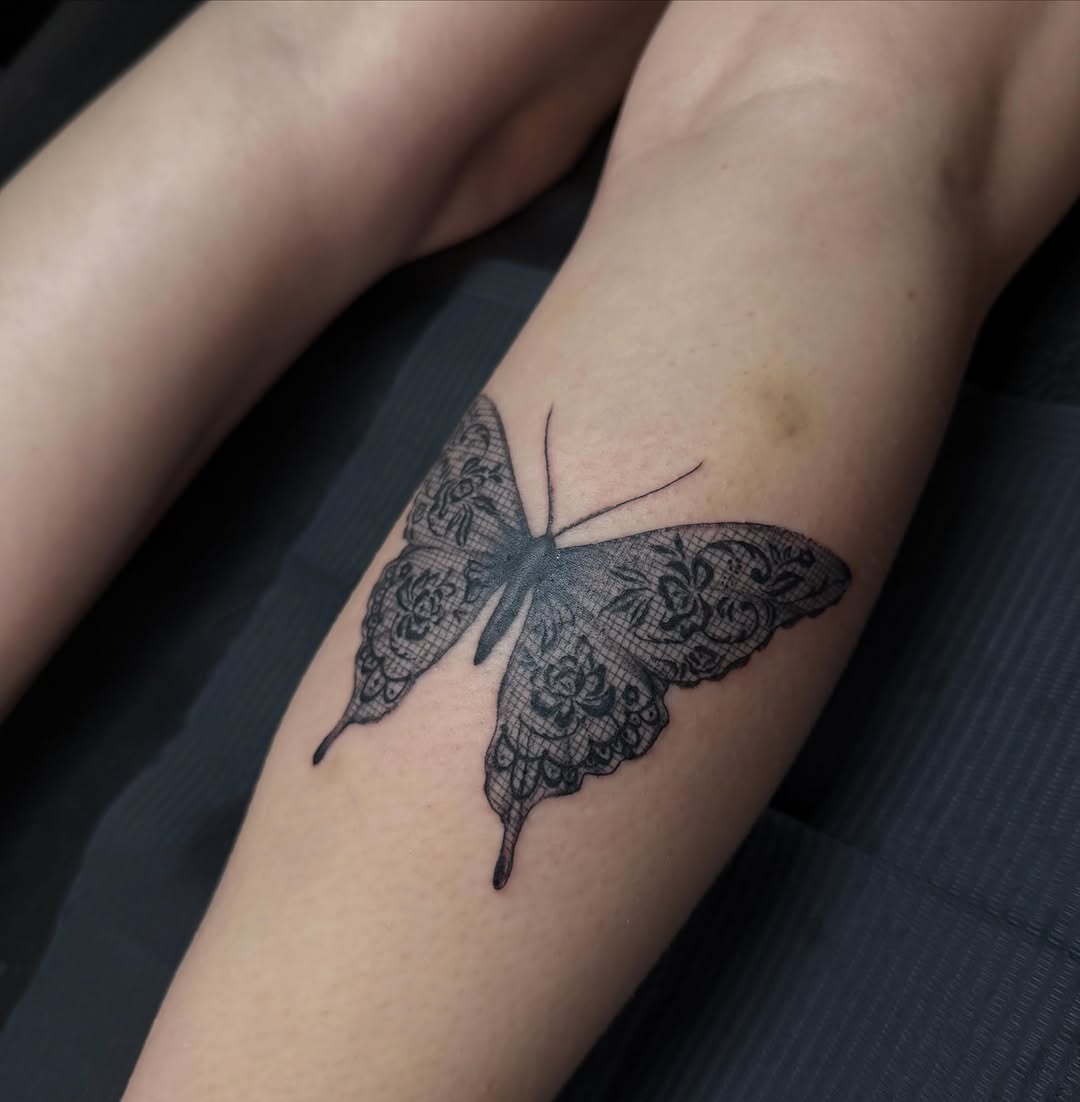 Tattoo by @angelbabyj.tattoos — fine_line, black_and_grey