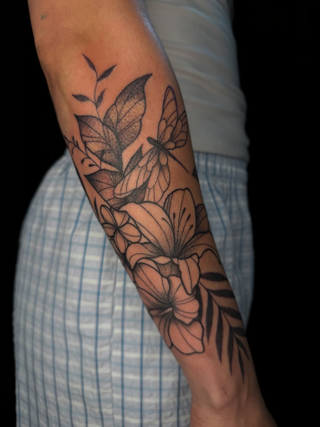 Tattoo by @inkbyjordant — black_and_grey