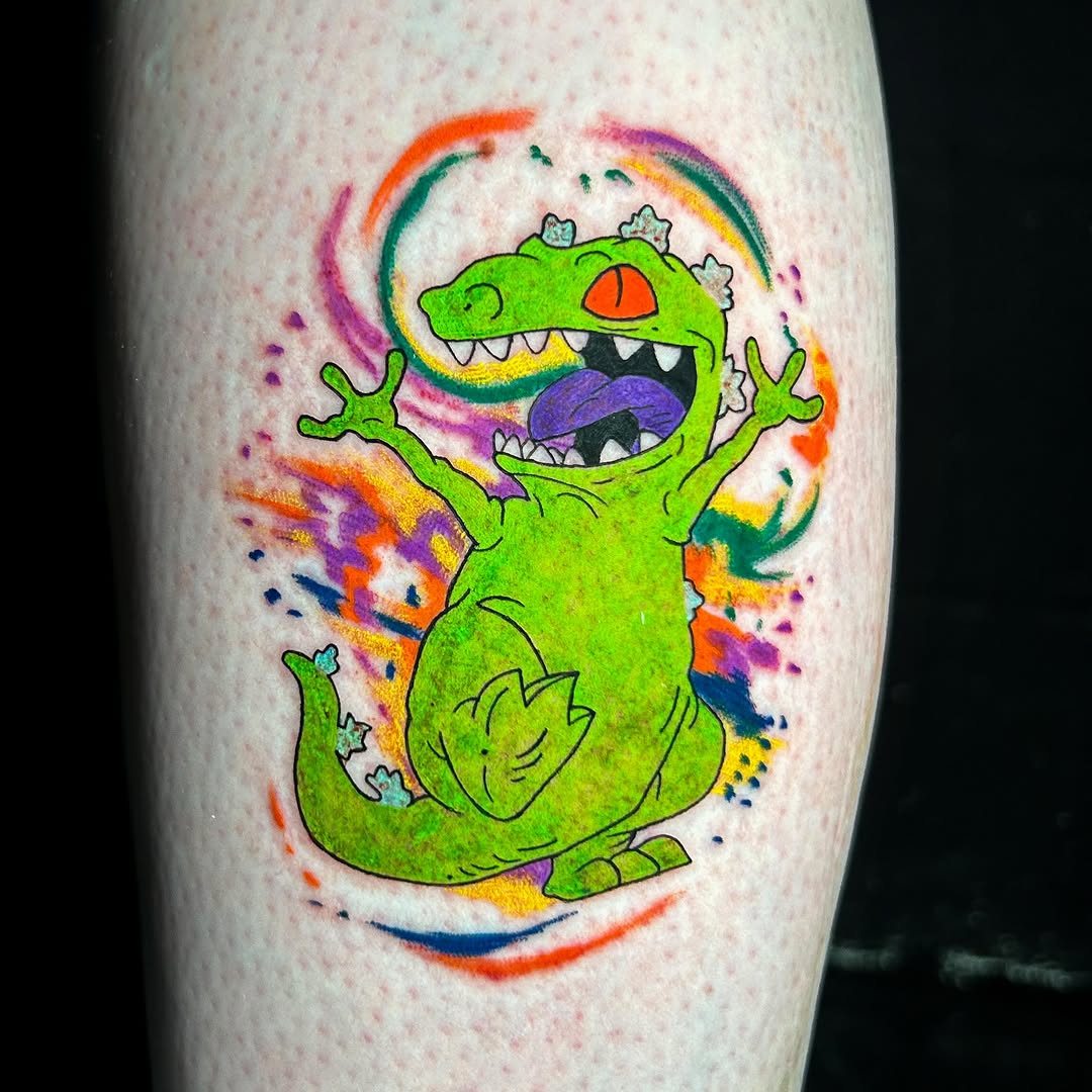 Tattoo by @maiapizarro_art — new_school, anime