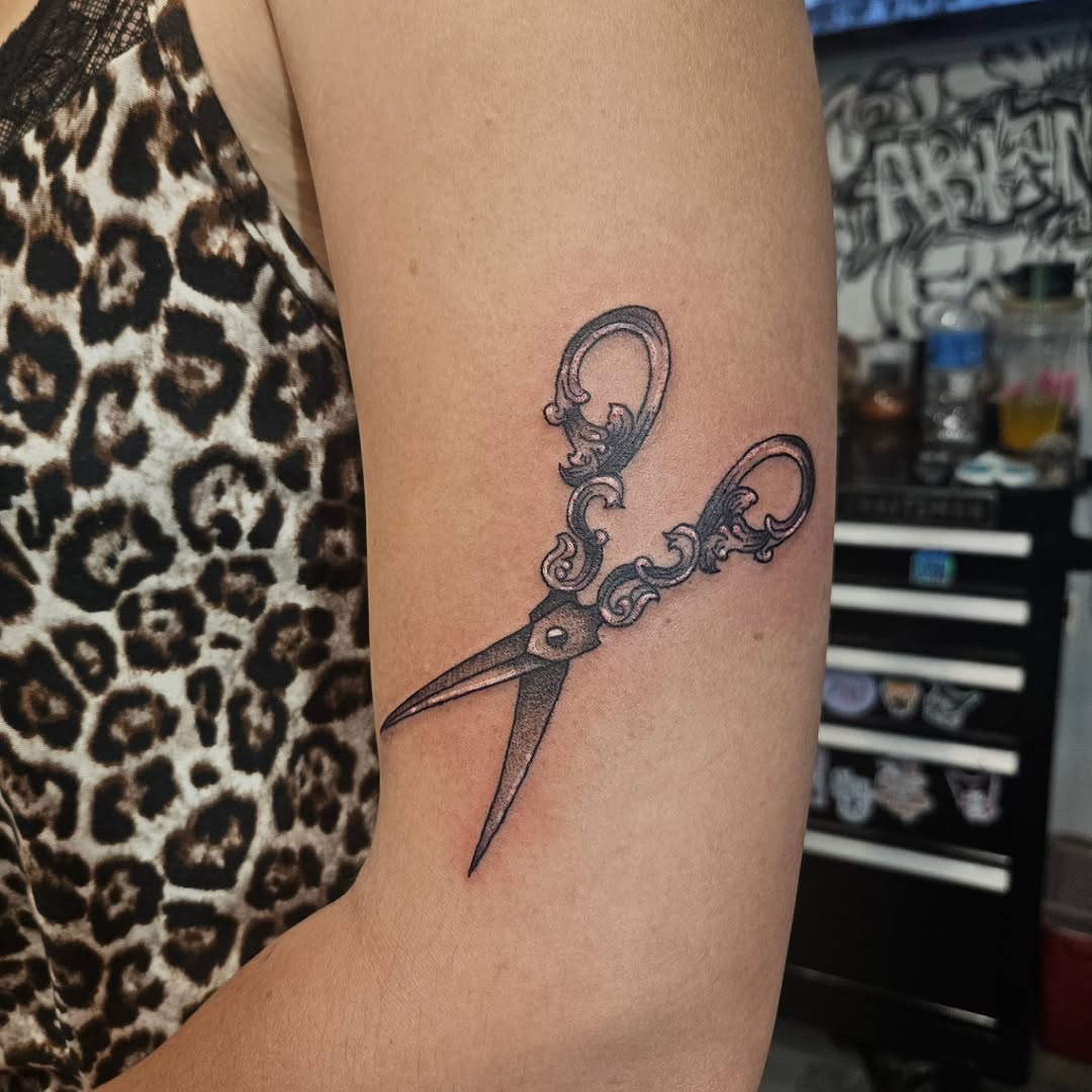 Tattoo by @babyghoul_inked β black_and_grey, ornamental