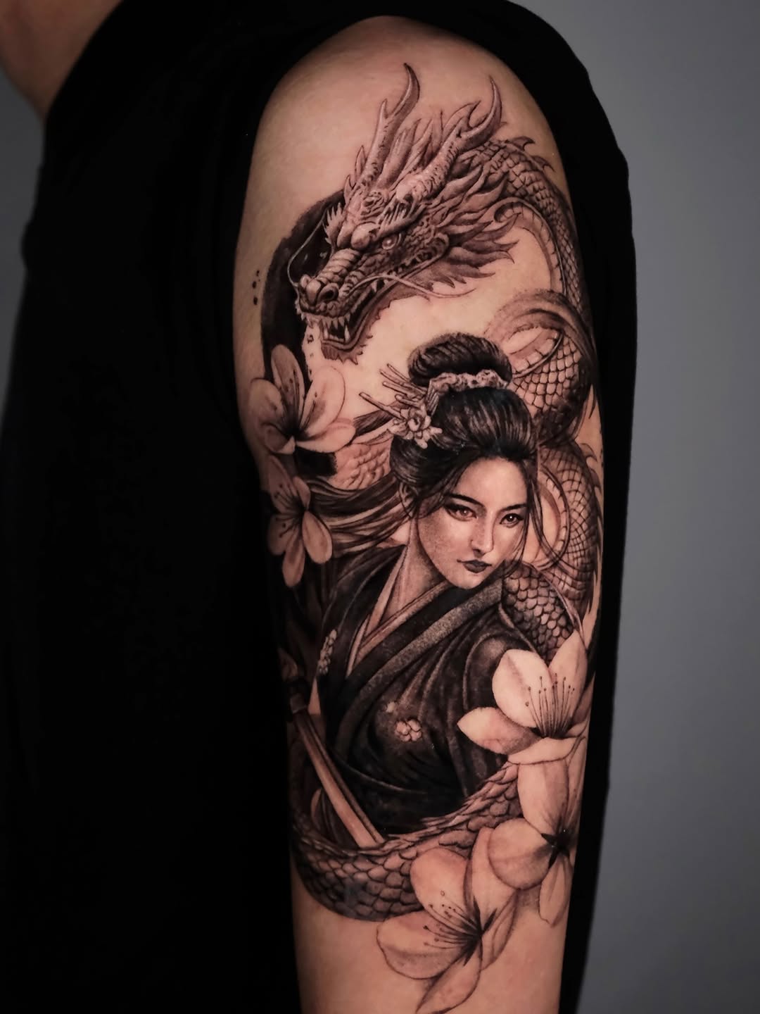 Tattoo by @da.an_tattooer — realism, japanese_irezumi