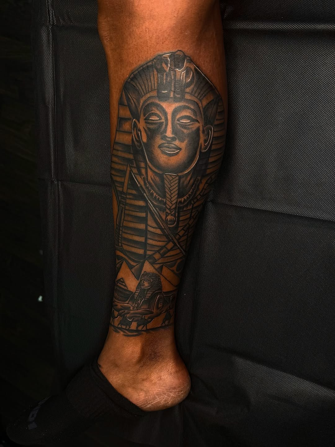 Tattoo by @officialdwaynedurham_ink — black_and_grey