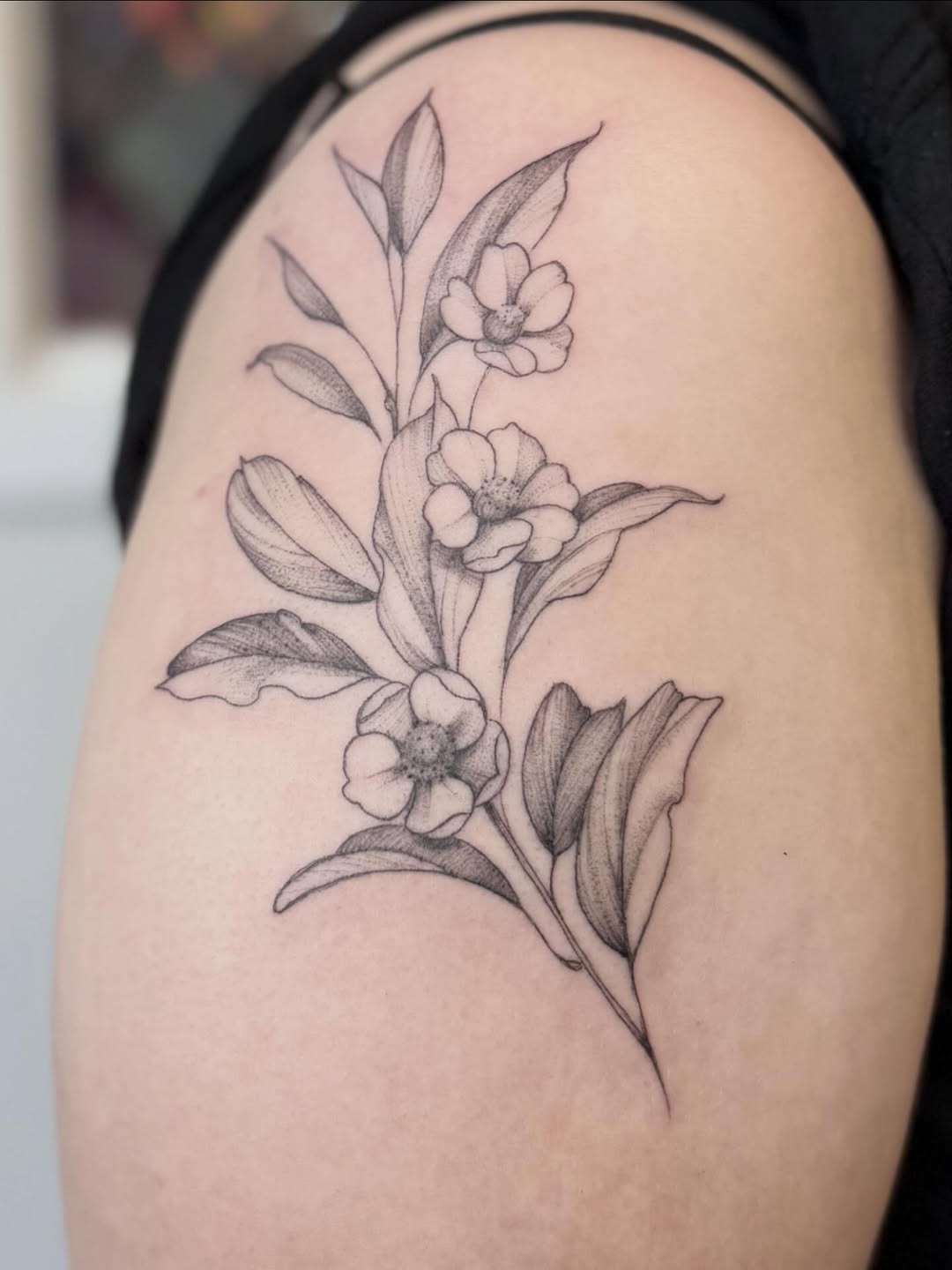 Tattoo by @peterharren — black_and_grey