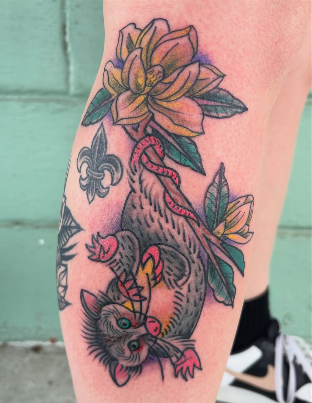 Tattoo by @zacharyiangarden — american_traditional, neo_traditional