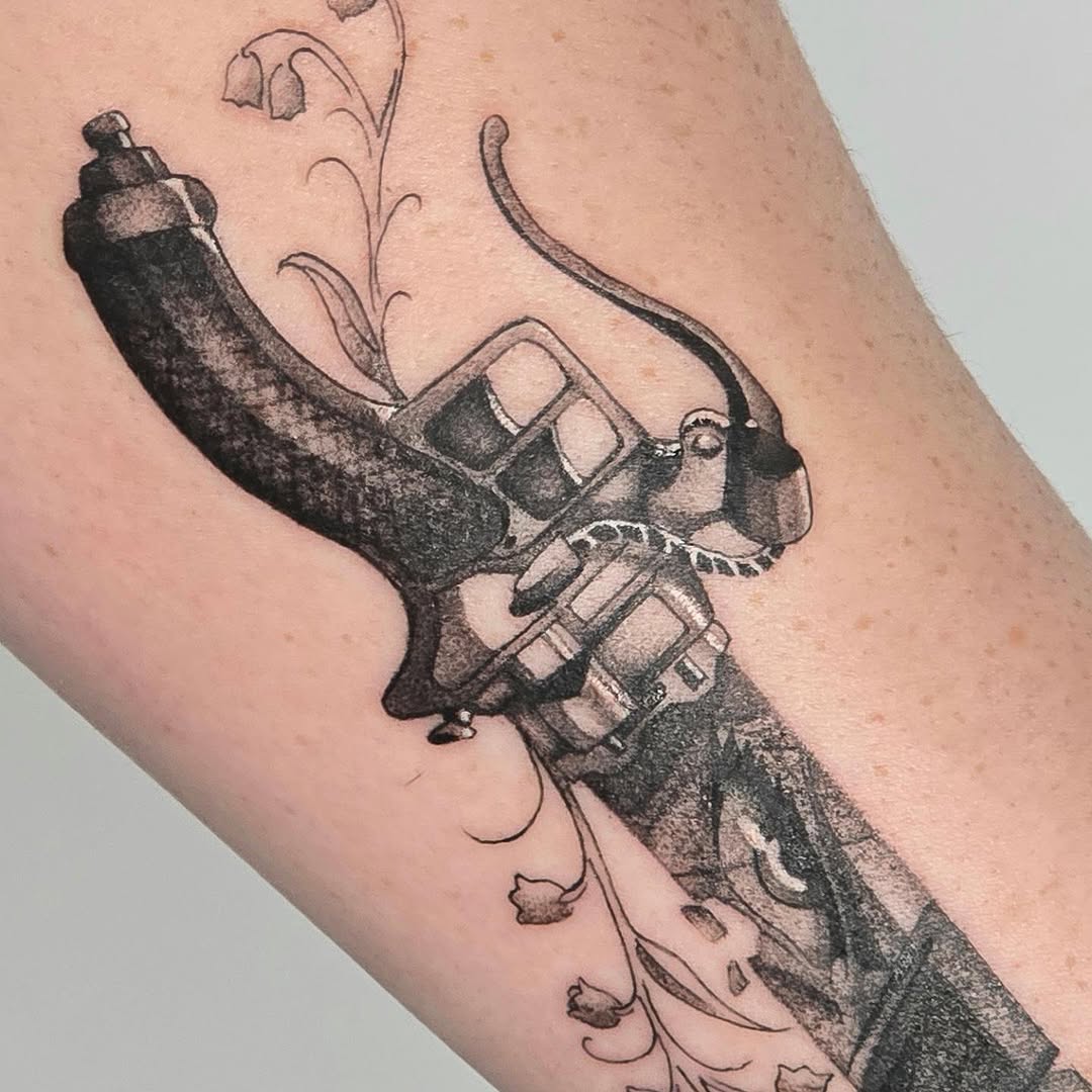 Tattoo by @shariz_2.0 β realism, black_and_grey