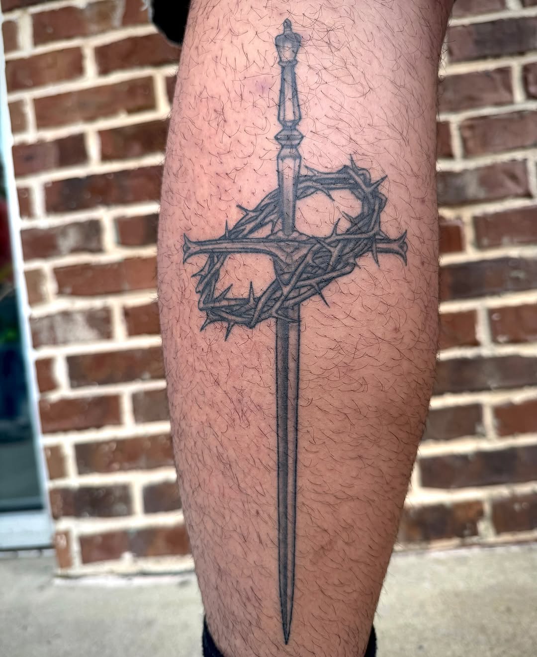Tattoo by @mexcellent_tattoos — black_and_grey