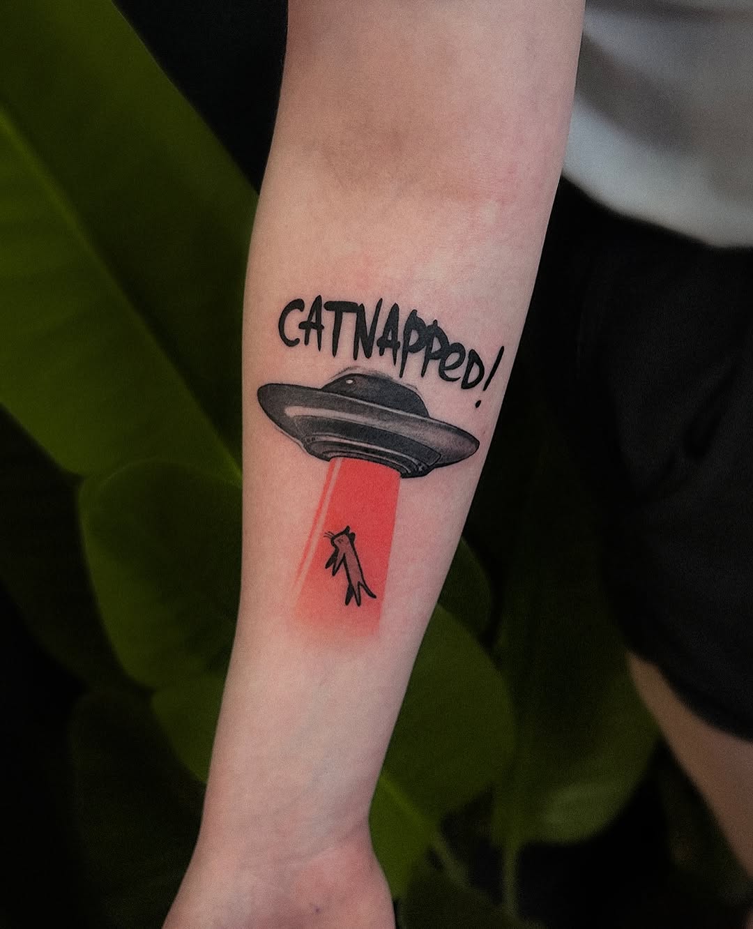 Tattoo by @marina_tats โ ignorant, lettering_script