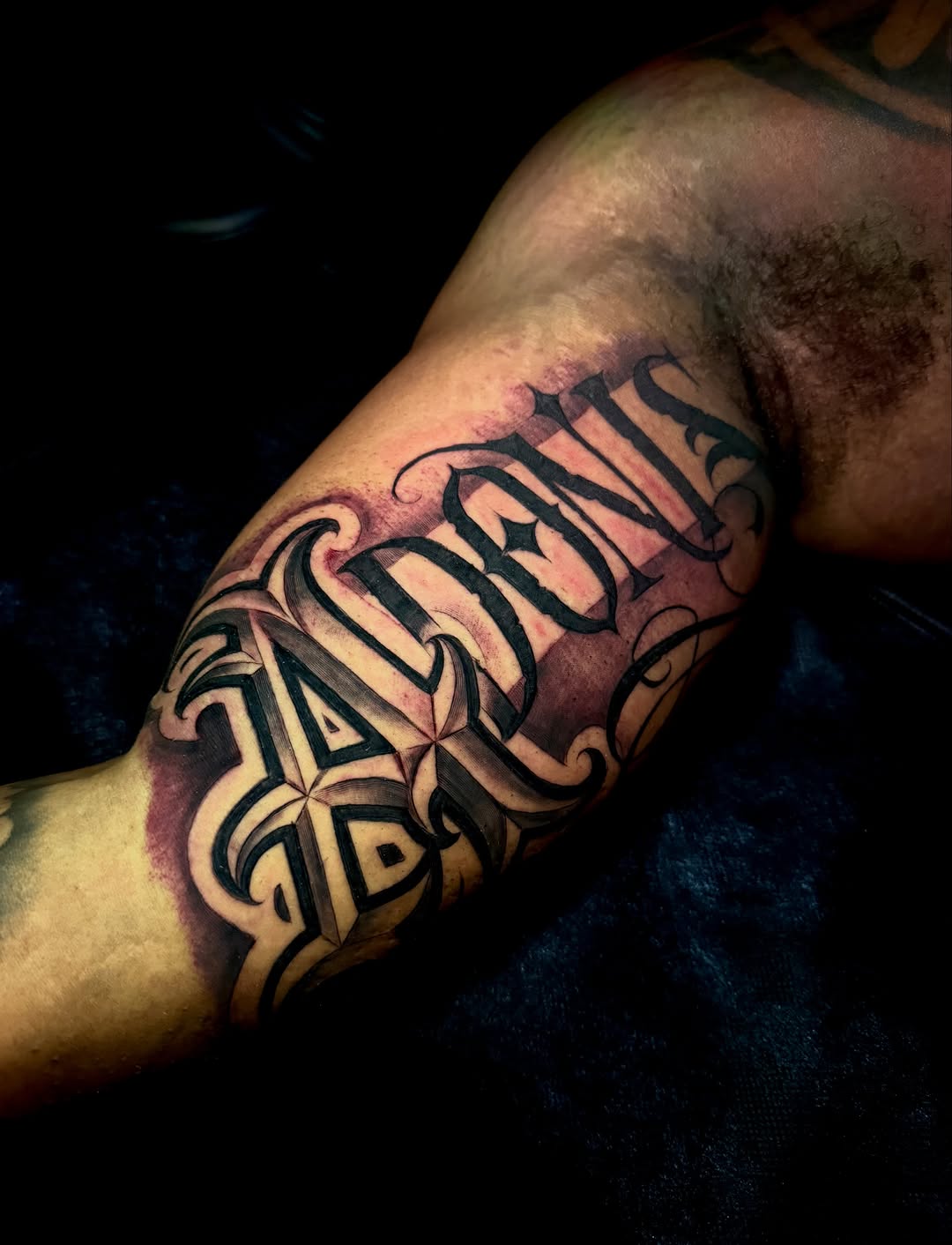 Tattoo by @tat2one β lettering_script, chicano